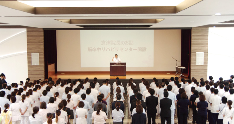 220名のリハスタッフが在籍